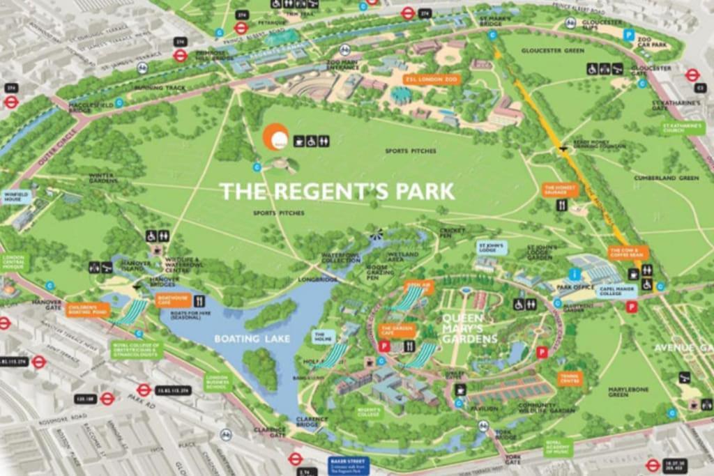 Comfy 1Br Flat V Close To Euston And Regent'S Park London Exterior photo